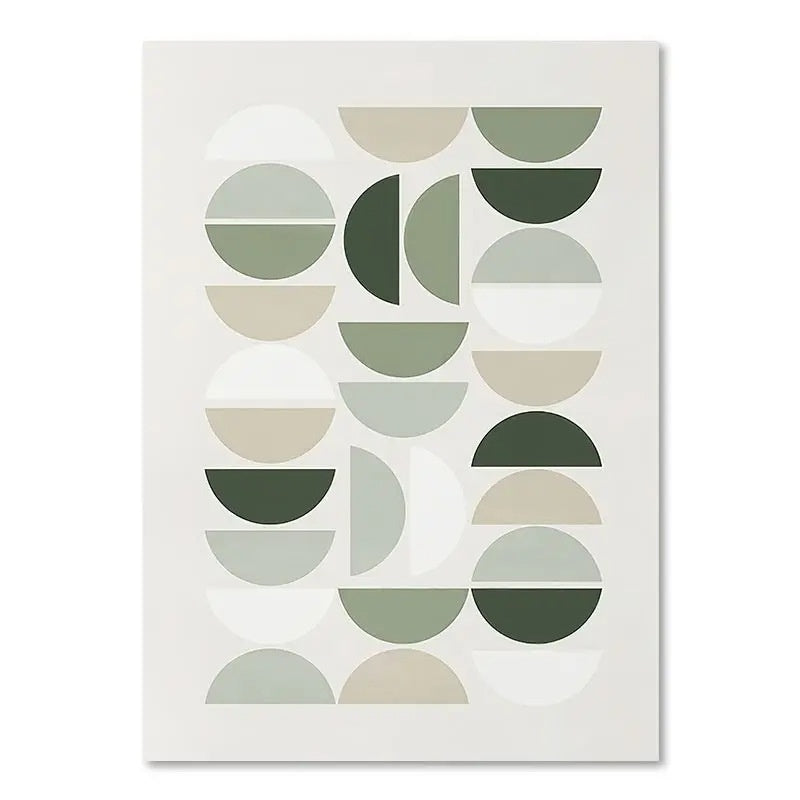 HKM-116307 Green Plant Canvas Art - Decorative Painting in Various Sizes for Home Decor