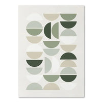 HKM-116307 Green Plant Canvas Art - Decorative Painting in Various Sizes for Home Decor