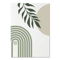 HKM-116307 Green Plant Canvas Art - Decorative Painting in Various Sizes for Home Decor