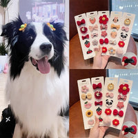 HKM-116371 Creative Mini Dog Hairpin Set - Multiple Color Options, 5 to 20 Piece Collections