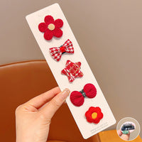HKM-116371 Creative Mini Dog Hairpin Set - Multiple Color Options, 5 to 20 Piece Collections