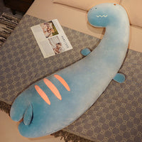HKM-116499 Cute Cartoon Animal Long Leg Sleeping Pillow - Crocodile, Dinosaur, Fox - Multiple Sizes