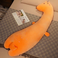 HKM-116499 Cute Cartoon Animal Long Leg Sleeping Pillow - Crocodile, Dinosaur, Fox - Multiple Sizes