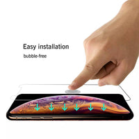 HKM-116755 Tempered Glass Screen Protector for iPhone 12/12 Pro - Anti-Scratch, Anti-Fingerprint, 2.5D White Film