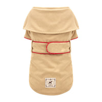 HKM-116819 Cotton British-Style Overcoat for Dogs in Multiple Sizes