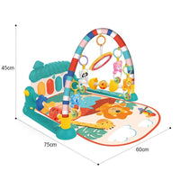 HKM-117011 Functional Light & Music Fitness Rack Baby Gym Play Mat for Infants and Toddlers