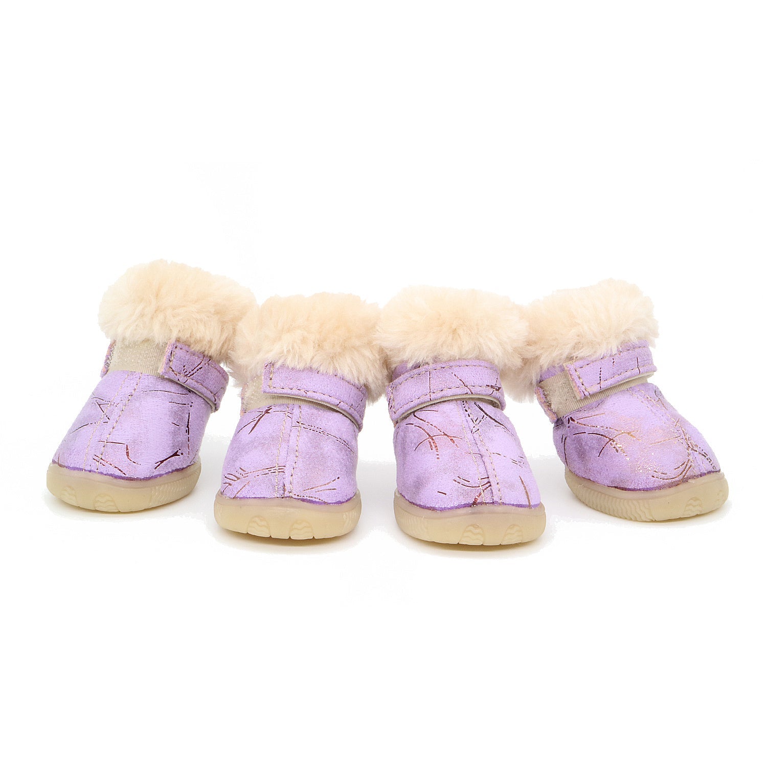 HKM-117075 Puppy Dog Winter Cotton Shoes – Non-Slip, Warm and Wear-Resistant in Various Colors