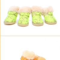 HKM-117075 Puppy Dog Winter Cotton Shoes – Non-Slip, Warm and Wear-Resistant in Various Colors