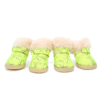 HKM-117075 Puppy Dog Winter Cotton Shoes – Non-Slip, Warm and Wear-Resistant in Various Colors