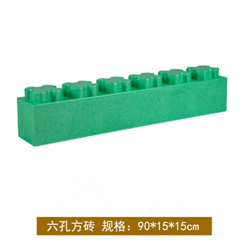 KTX-117203 Large EPP Foam Building Block Playground for Kids - Creative Indoor Castle Toy Set