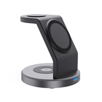 HKM-117395 15W Multifunctional Wireless Charger for Mobile Phones, Watches, and Headsets - USB Interface