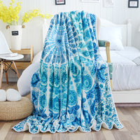 HKM-117523 Digital 3D Printed Flannel Blanket in Multiple Sizes