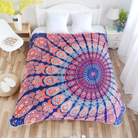 HKM-117523 Digital 3D Printed Flannel Blanket in Multiple Sizes