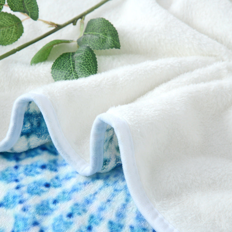 HKM-117523 Digital 3D Printed Flannel Blanket in Multiple Sizes