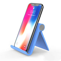 HKM-117587 Adjustable Portable Phone Holder for Devices 4-7.2 Inches - Lazy Bracket Model LP106