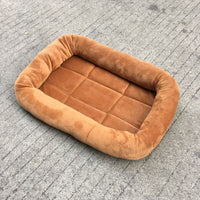 HKM-117651 Cozy Cotton Cushion Mat for Small and Medium Dogs - Multiple Colors and Designs