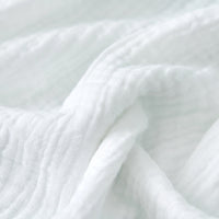 HKM-117779 Washable Cotton Double-Layer Gauze Diapers for Newborns - 8 Pack, 43x45CM, Pure Cotton