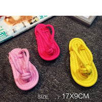 HKM-118163 Cotton Rope Dog Toys for Chewing and Dental Care - Multiple Styles Available