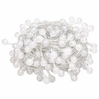 HKM-118163 Warm White String Lights with 200 LEDs, 20m Length, 8 Lighting Effects