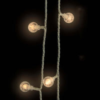 HKM-118163 Warm White String Lights with 200 LEDs, 20m Length, 8 Lighting Effects