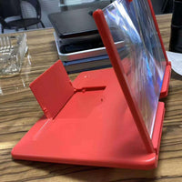 HKM-118227 3D Acrylic Lens Mobile Phone Screen Magnifier with Tempered Glass Design
