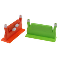 HKM-118355 Double Hole Auto Needle Threader Tool for Easy Sewing - Perfect for Small Eye Needles and Various Fabrics