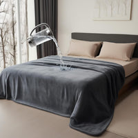 HKM-118355 Double-Sided Waterproof Flannel Blanket for Pets and Couples