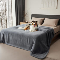 HKM-118355 Double-Sided Waterproof Flannel Blanket for Pets and Couples