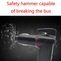 HKM-118419 Universal USB Emergency Escape Tool for Car Safety with Window Breaker Function