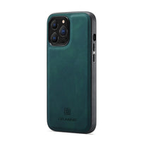 HKM-118611 2-in-1 Magnetic Phone Case and Wallet for iPhone Models - PU Leather, Multiple Color Options