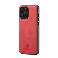 HKM-118611 2-in-1 Magnetic Phone Case and Wallet for iPhone Models - PU Leather, Multiple Color Options