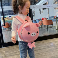 HKM-118611 Cute Cartoon Animal Plush Backpack for Kids - Versatile 2 in 1 Soft Stuffed Toy and Preschool Bag