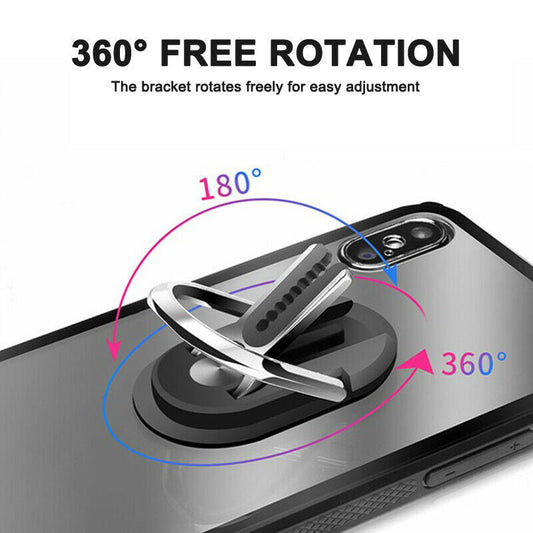 HKM-118739 Universal Two-in-One Car Air Vent Phone Holder with 360° Rotation and Adjustable Viewing Angle