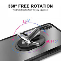 HKM-118739 Universal Two-in-One Car Air Vent Phone Holder with 360° Rotation and Adjustable Viewing Angle