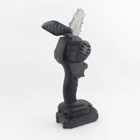 HKM-118867 4 Inch Cordless Electric Mini Chainsaw with Adjustable Speed and Easy Operation