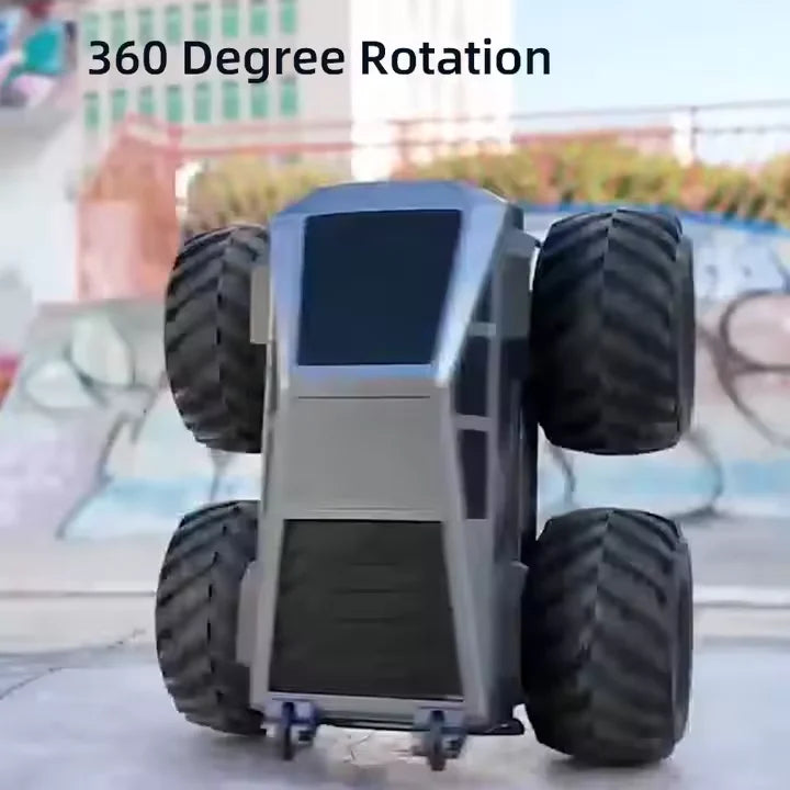 HKM-118931 Off-Road 2.4G Remote-Controlled Pickup Truck with 360° Rotation, Light & Music for All Terrains