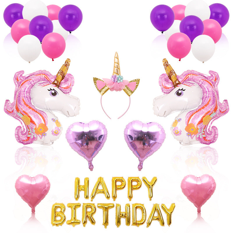 HKM-119123 Colorful Aluminum Letter Balloons - 16 Inch, Reusable Metallic Party Decorations