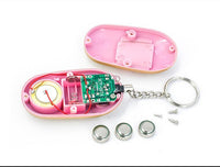 HKM-119187 Personal Safety Alarm with LED Flashlight - Compact Keychain Design, 130dB Sound