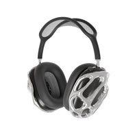 HKM-119251 Transparent Resin Hard Case for AirPods Max - Stylish Protection for Your Headphones
