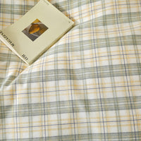 HKM-119571 Washed Cotton Japanese Style Pillowcase Set, Yarn-Dyed, Single and Double Options Available, 48x74cm