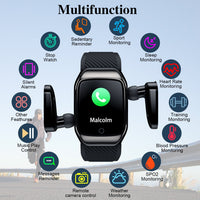 HKM-119571 Wireless Sports Smartwatch with Color Screen and Bluetooth 5.0 Connectivity