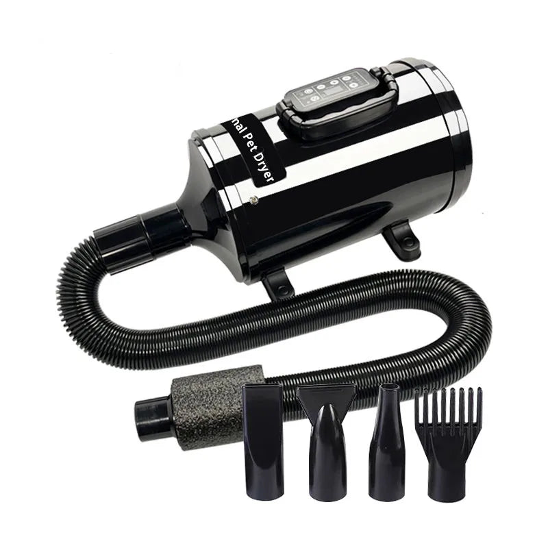 KTX-119763 Adjustable Speed Silent Pet Hair Dryer for Dogs and Cats, 220V, Multiple Colors Available