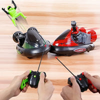 HKM-120083 2.4G Remote Control Bumper Car Set for Indoor Outdoor Racing - Fun for 2 Players