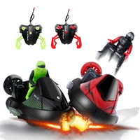 HKM-120083 2.4G Remote Control Bumper Car Set for Indoor Outdoor Racing - Fun for 2 Players