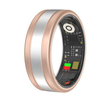 HKM-120339 Smart Ring with Heart Rate, Blood Oxygen, Sleep Monitoring, Step Counting, and Remote Control Selfie Functionality