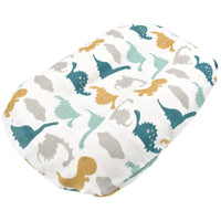 HKM-120467 Cotton Yarn Bionic Bed Change and Wash Cover - Dinosaur, Forest Animal, Japanese Banana Leaf Styles, 74x45cm