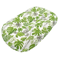 HKM-120467 Cotton Yarn Bionic Bed Change and Wash Cover - Dinosaur, Forest Animal, Japanese Banana Leaf Styles, 74x45cm