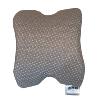HKM-120467 Tencel Slow Rebound Memory Foam Arch Pillow for Health Massage - White, Rose Red, Gray