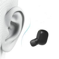 HKM-120723 M1 Wireless Bluetooth Headset with Power Display and Voice Control, Stereo Sound, Black or White