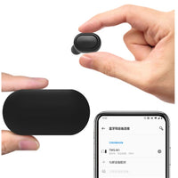 HKM-120723 M1 Wireless Bluetooth Headset with Power Display and Voice Control, Stereo Sound, Black or White